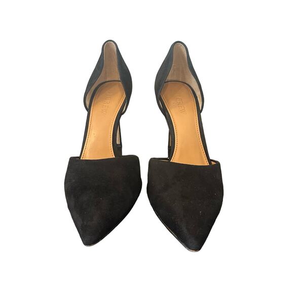 J. Crew Lana Black Suede Pumps - Picture 4 of 6